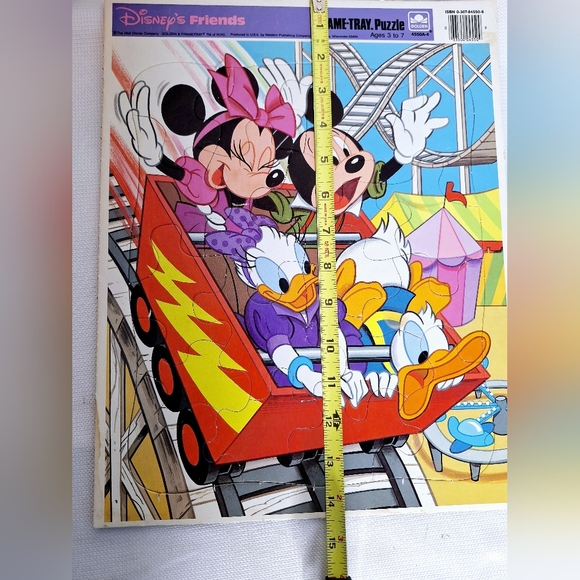 Vtg. Disney "The Puzzling Disney" Vintage tray puzzles set of two. - Picture 3 of 11